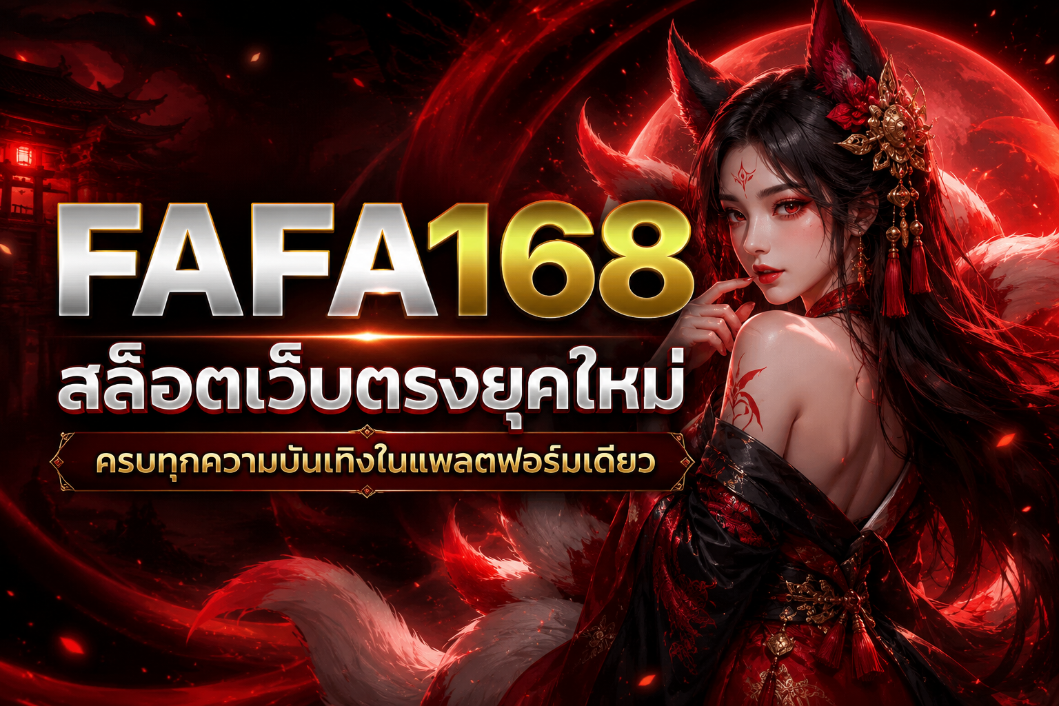 FAFA168 สล็อตเว็บตรงยุคใหม่ ครบทุกความบันเทิงในแพลตฟอร์มเดียว
